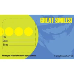 Appointment Cards<SmileMakers Custom Great Smiles Appointment Cards - Appointment Cards from
