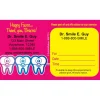 Appointment Cards<SmileMakers Custom Happy Braces Appointment Cards - Appointment Cards from