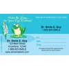 Appointment Cards<SmileMakers Custom Leap to Eye Doctor Sticker Appointment Cards - Appointment Cards from