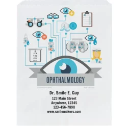 Take Home Bags | Take Home Bags<SmileMakers Custom Opthalmology Paper Bags - Take Home Bags from