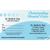 Appointment Cards<SmileMakers Custom Outstanding Dental Care Appointment Cards - Appointment Cards from