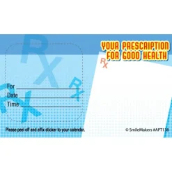 Appointment Cards<SmileMakers Custom Prescription 4 Health Appointment Cards - Appointment Cards from