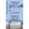 Appointment Cards<SmileMakers Custom Realistic Teeth Sticker Appointment Cards - Appointment Cards from