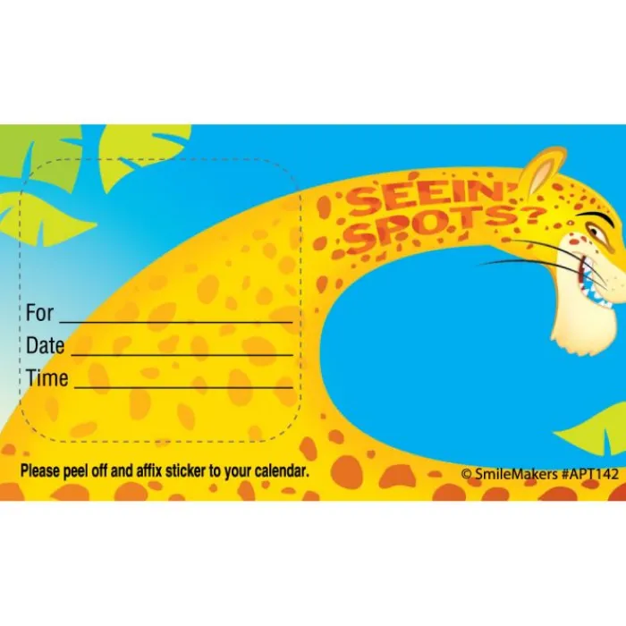 Appointment Cards<SmileMakers Custom Seeing Spots Appointment Cards - Appointment Cards from