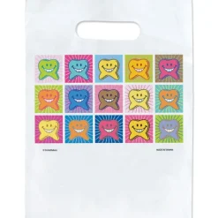 Take Home Bags | Take Home Bags<SmileMakers Custom Shining Teeth Bags - Custom Dental Bags from