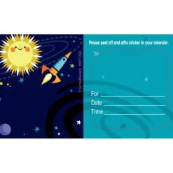 Appointment Cards<SmileMakers Custom Silly Space Appointment Cards - Appointment Cards from