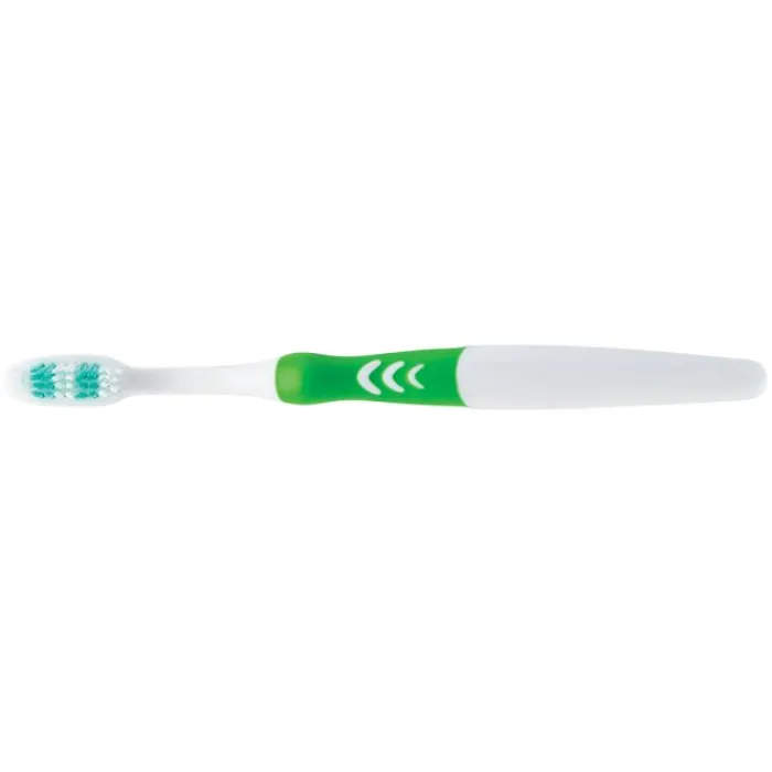 Toothbrushes | Dental Practice Essentials<SmileMakers Custom SmileCare™ Adult Ripple Grip Toothbrushes - Case - Toothbrushes from