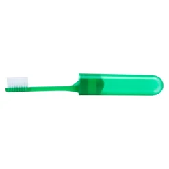 Toothbrushes | Dental Practice Essentials<SmileCare Custom Pre-teen Translucent Travel Brush - Custom Toothbrushes from SmileMakers