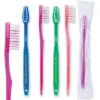 Toothbrushes | Dental Practice Essentials<SmileMakers 144 Custom Teen Clear Sparkle Toothbrush - Custom Toothbrushes from