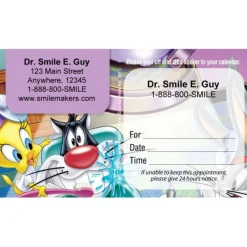 Appointment Cards<SmileMakers Custom Tweety & Sylvester Sticker Appointment Cards - Appointment Cards from