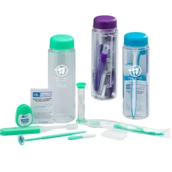 Dental Kits | Dental Practice Essentials<SmileMakers Custom Water Bottle Ortho Kits - Practice Giveaways from