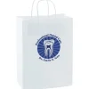 Take Home Bags | Take Home Bags<SmileMakers Custom White Paper Bags - Large - Take Home Bags from