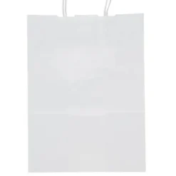 Take Home Bags | Take Home Bags<SmileMakers Custom White Paper Bags - Large - Take Home Bags from