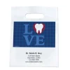 Take Home Bags | Take Home Bags<SmileMakers Custom Buffalo Check Dental Love Take Home Bags