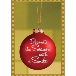 Christmas<SmileMakers Decorate the Season with a Smile Greeting Cards