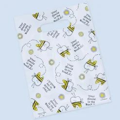 Take Home Bags | Take Home Bags<SmileMakers Dental Bee Scatter Print Bags - Take Home Bags from