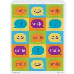 Take Home Bags | Take Home Bags<SmileMakers Dental Emoticon Paper Bags - Take Home Bags from