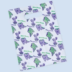 Take Home Bags | Take Home Bags<SmileMakers Dino-Tooth Scatter Print Bags - Take Home Bags from