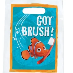 Take Home Bags | Take Home Bags<SmileMakers Disney Finding Nemo Got Brush? Bags - Standard Character Bags from
