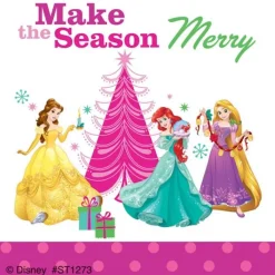 Christmas | Disney Stickers<SmileMakers Disney Princess Christmas Stickers - Stickers from