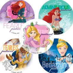 Patient Stickers | Dental Stickers<SmileMakers Disney Princess Friendship Patient Stickers - Stickers from