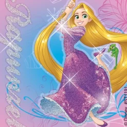 Disney Stickers | Character Stickers<SmileMakers Disney Princess Friendship Glitter Stickers - Stickers from