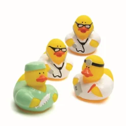 Medical Themed Prizes | Toys<SmileMakers 24 Doctor Rubber Ducks - Toys from