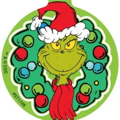 Christmas | Character Stickers<SmileMakers Dr. Seuss™ Shaped How the Grinch Stole Christmas Stickers - Stickers from