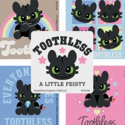Stickers | Character Stickers<SmileMakers Dragons Toothless Expressions Stickers - Stickers From