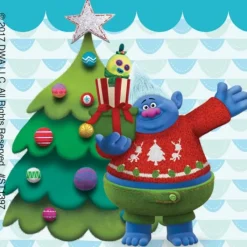 Christmas | Character Stickers<SmileMakers DreamWorks Trolls Christmas Stickers - Stickers from