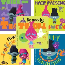 Halloween | Character Stickers<SmileMakers Dreamworks' Trolls Halloween Stickers - Character Stickers from