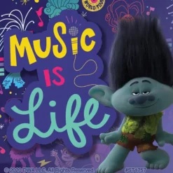 Character Stickers<SmileMakers DreamWorks Trolls World Tour Music Stickers - Stickers from