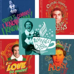 Christmas | Character Stickers<SmileMakers Elf Movie Stickers- Stickers from