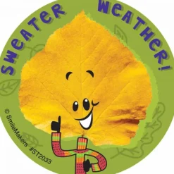 Seasons | Thanksgiving<SmileMakers Fall Fun Leaves Stickers - Stickers from