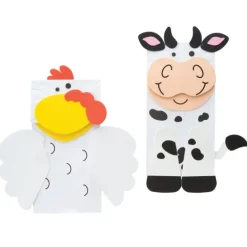 Toys<SmileMakers Farm Animal Friend Puppet Craft Kits - Craft Kits from