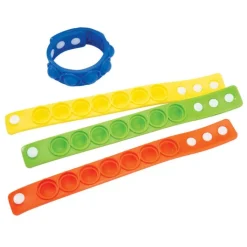 Jewelry | Latex Free Toys<SmileMakers Fidget Popper Bracelets - Toy Bracelets from