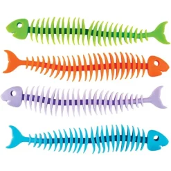 Jewelry | Individually Wrapped Toys<SmileMakers Fish Bone Fidget Bracelets - Stretchy Toys from