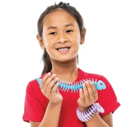 Jewelry | Individually Wrapped Toys<SmileMakers Fish Bone Fidget Bracelets - Stretchy Toys from