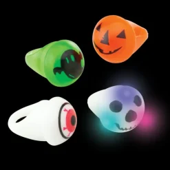 Halloween | Jewelry<SmileMakers Flashing Halloween Light-Up Rings - Toy Rings from