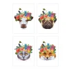 Toys | Toys & Prizes<SmileMakers Floral Crown Animal Temporary Tattoos - Temporary Tattoos from