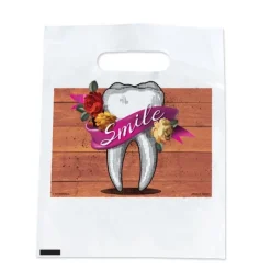 Take Home Bags | Take Home Bags<SmileMakers Floral Tooth Bags - Take Home Bags from
