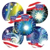 Fourth Of July | Other Fun Stickers<SmileMakers Foil Fireworks Assorted Stickers - 4th of July/Patriotic Stickers from