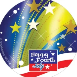 Fourth Of July | Other Fun Stickers<SmileMakers Foil Fireworks Assorted Stickers - 4th of July/Patriotic Stickers from
