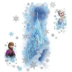 Wall Decals<SmileMakers Frozen Ice Palace With Else & Anna Giant Wall Decals - Office Décor from