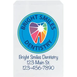 Take Home Bags | Take Home Bags<SmileMakers Fully Custom Small Paper Bags - Take Home Bags from