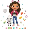Wall Decals<SmileMakers Gabby's Dollhouse Giant Peel & Stick Wall Decals