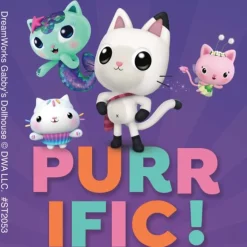 Character Stickers<SmileMakers Gabby's Dollhouse Purrific Stickers - Stickers from