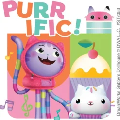 Character Stickers<SmileMakers Gabby's Dollhouse Purrific Stickers - Stickers from