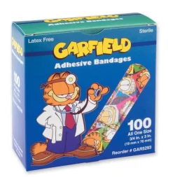 Bandages | Medical Practice Essentials<SmileMakers Garfield Bandages - Garfield from