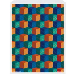 Vision Practice Essentials | Take Home Bags<SmileMakers Geo Glasses Paper Bags - Take Home Bags from